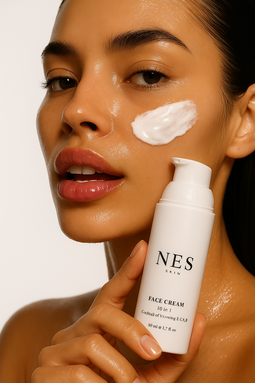 Creme Facial Vitaminas A E C B3