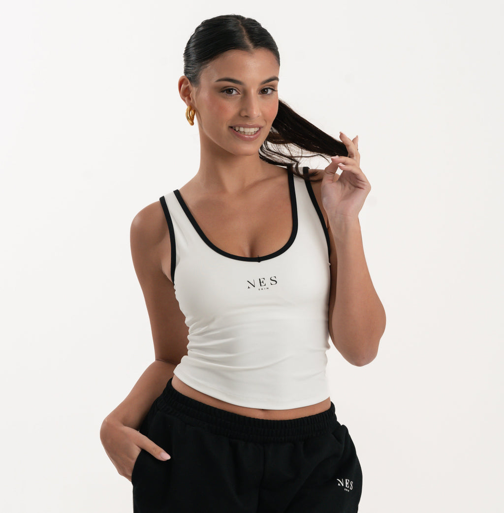 Aura Tank - White