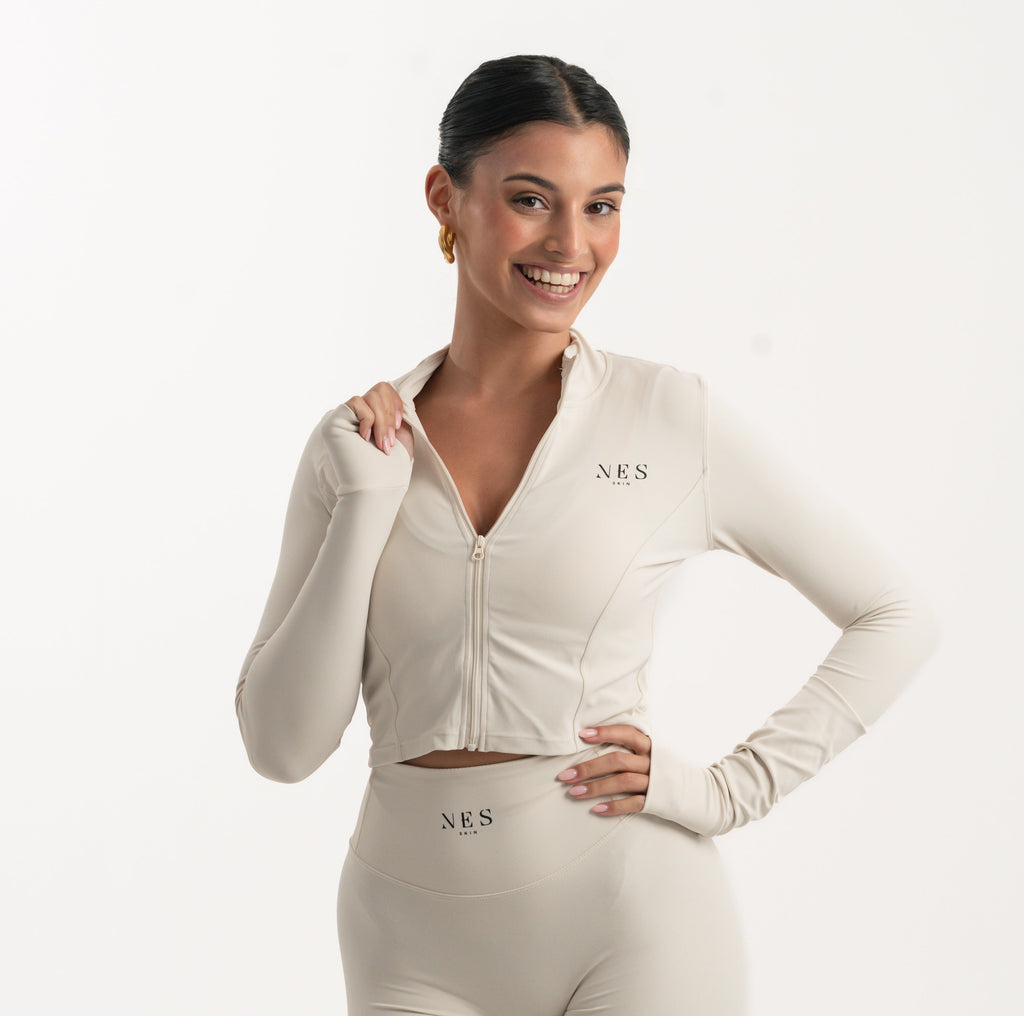 Sculpt Jacket - White