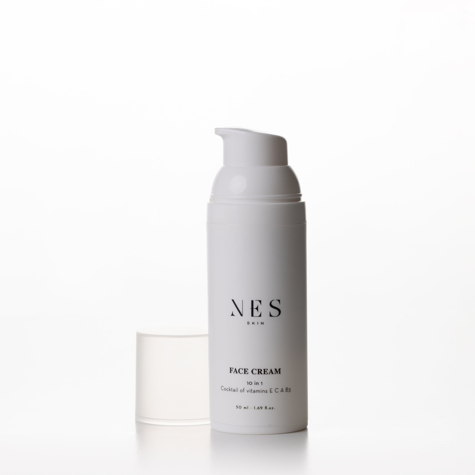 Creme Facial Vitaminas A E C B3